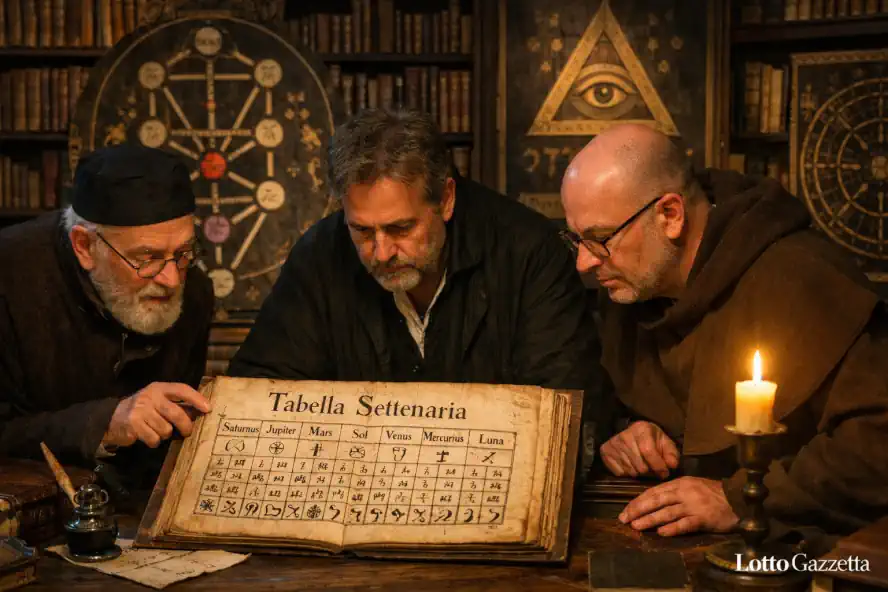 La Tabella SETTENARIA per il 29/12/2025