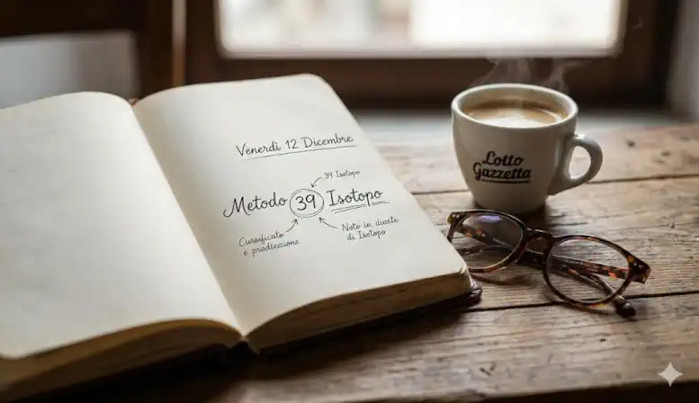 Il Consiglio del Giorno e Il Metodo Vincente del 39 Isotopo 8 Il Consiglio del Giorno e Il Metodo Vincente del 39 Isotopo