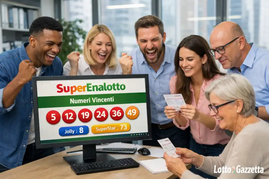 Estrazioni Superenalotto del 23/12/2025
