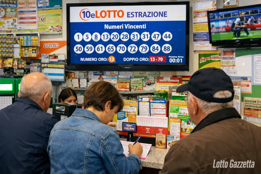 Estrazioni del 10eLotto del 13/01/2026