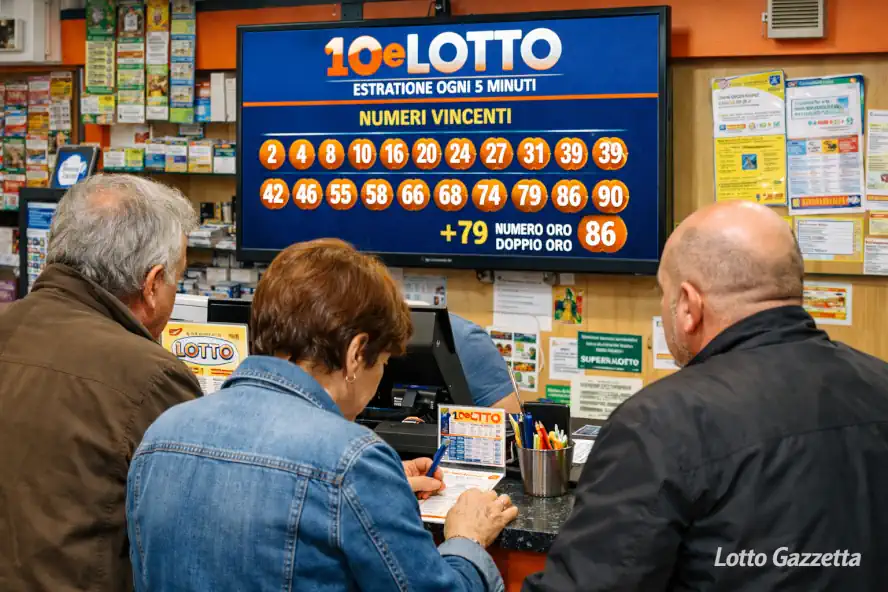 Estrazioni del 10eLotto del 27/01/2026