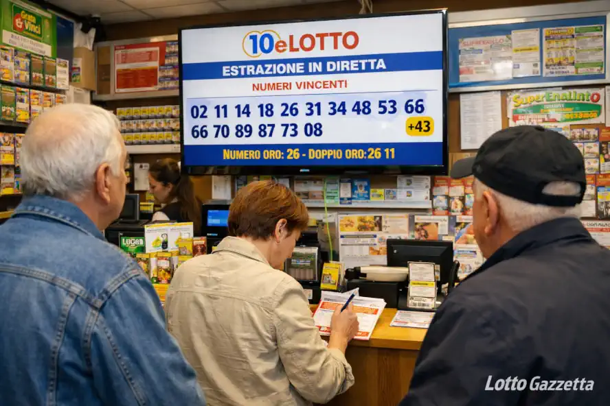 Estrazioni del 10eLotto del 30/01/2026 2 Estrazioni del 10eLotto del 30/01/2026