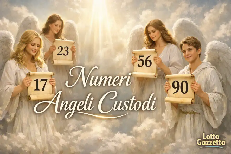 NUMERI DEGLI ANGELI CUSTODI del 07/01/2026 9 NUMERI DEGLI ANGELI CUSTODI del 07/01/2026