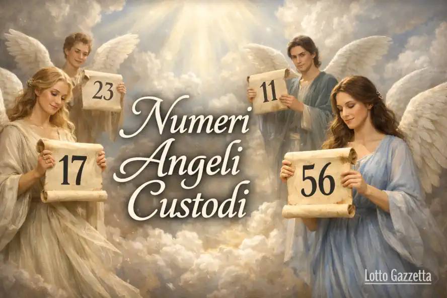 NUMERI DEGLI ANGELI CUSTODI del 08/01/2026
