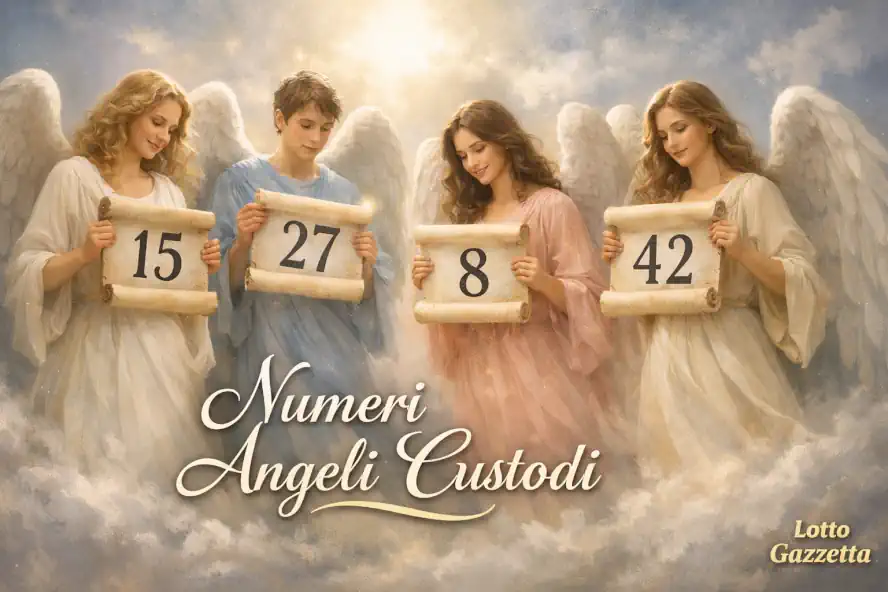 NUMERI DEGLI ANGELI CUSTODI del 09/01/2026