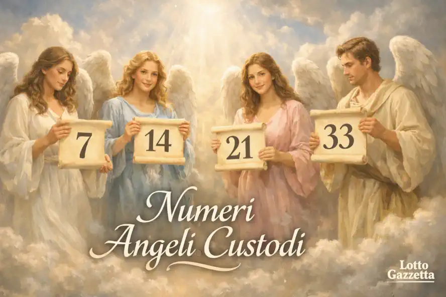 NUMERI DEGLI ANGELI CUSTODI del 16/01/2026 9 NUMERI DEGLI ANGELI CUSTODI del 16/01/2026