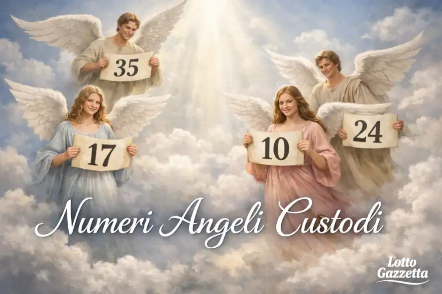 NUMERI DEGLI ANGELI CUSTODI del 23/01/2026