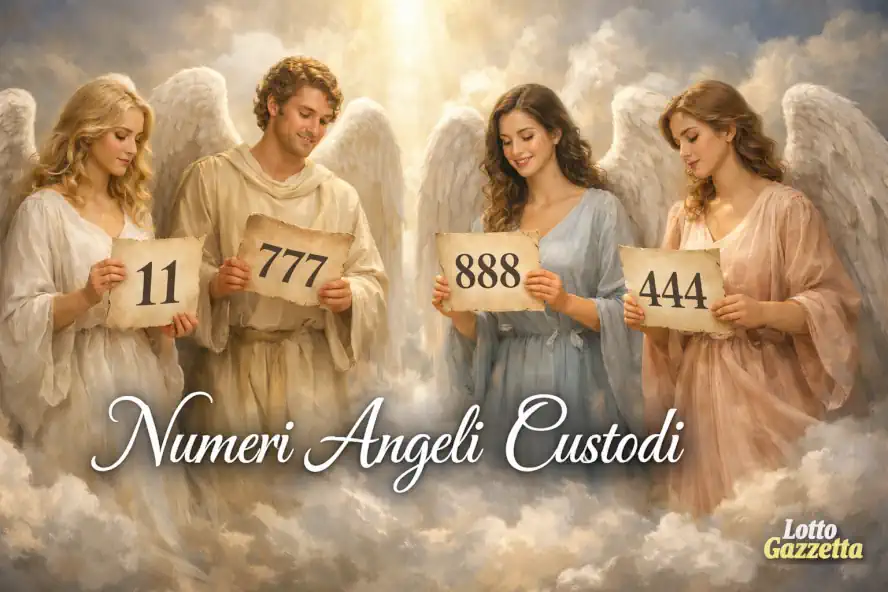 NUMERI DEGLI ANGELI CUSTODI del 31/01/2026 8 NUMERI DEGLI ANGELI CUSTODI del 31/01/2026