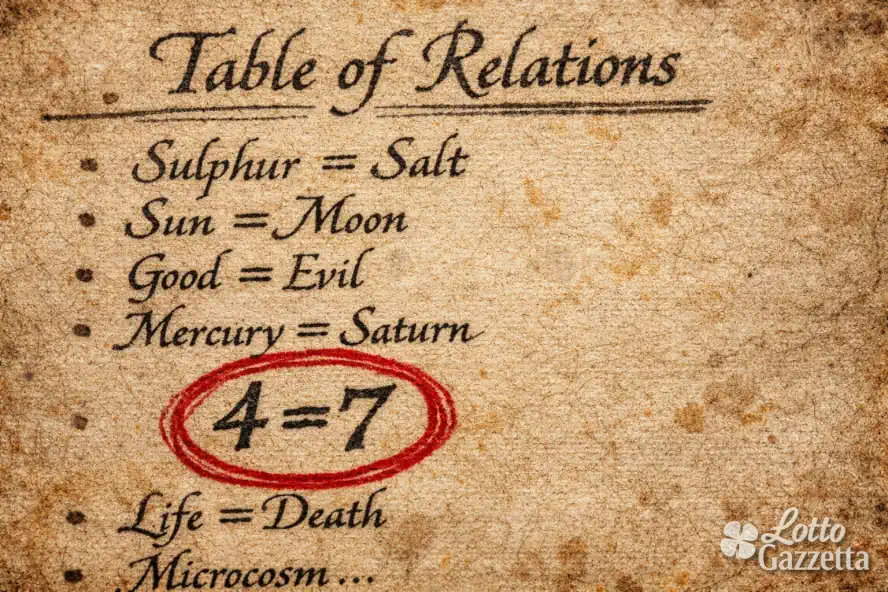 Tavola del Cappuccino 13 Gennaio 2026: L'Armonia Svelata 8 Tavola del Cappuccino 13 Gennaio 2026 dettaglio relazione numerica