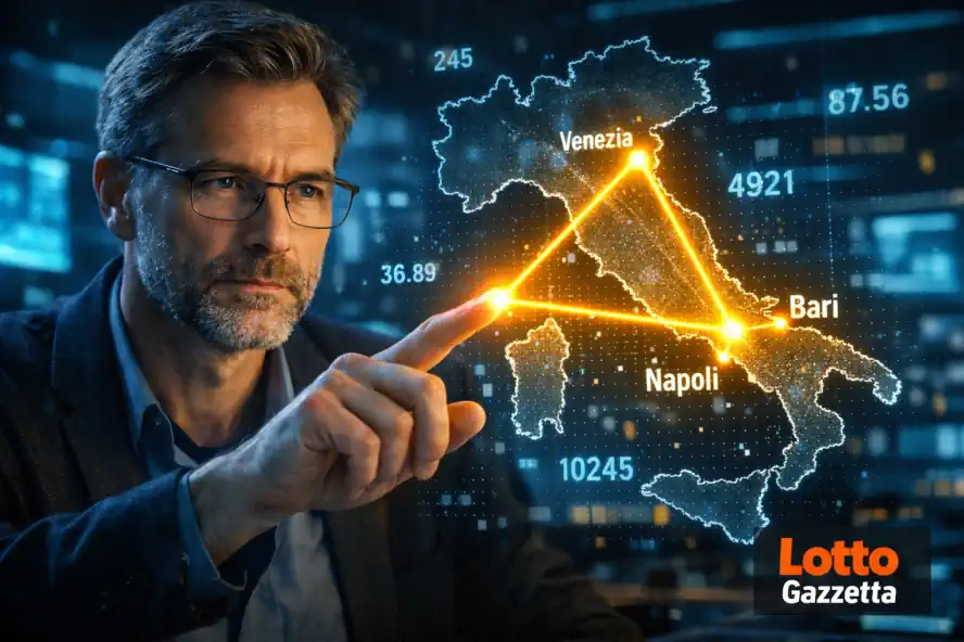 Teorema di Alexander previsione lotto triangolo Bari Napoli Venezia somma 90