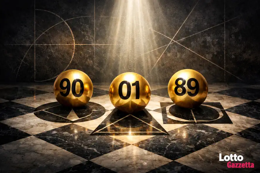 Il Teorema di Alexander: Triangolazione Aurea del 10 Gennaio 9 Sfere lotto numeri 90 01 89 composizione geometrica artistica