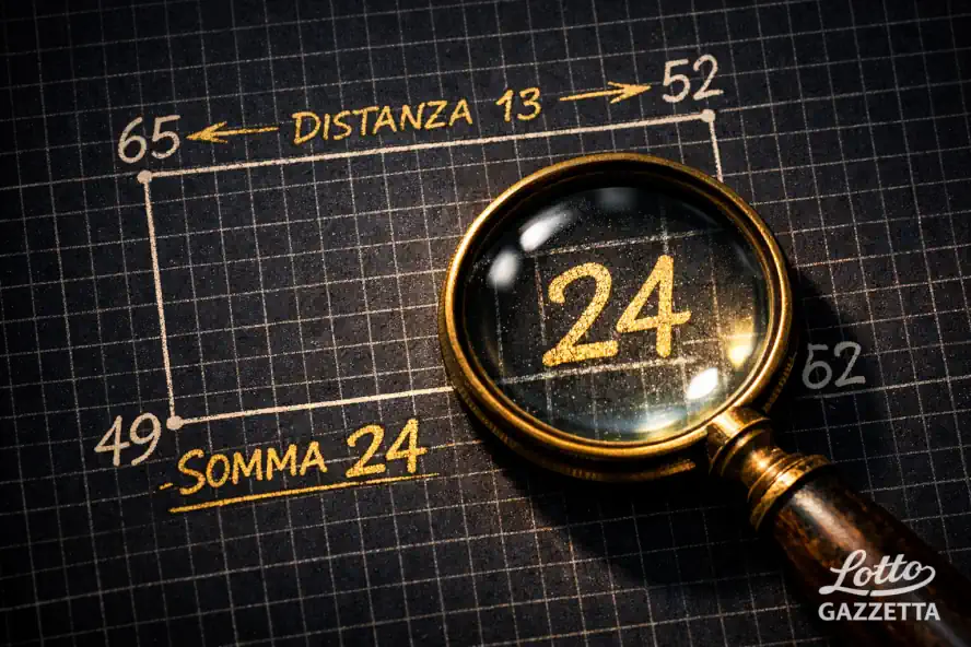 Il Laboratorio Ciclometrico di Alexander: L'Analisi Tecnica 6 Grafico Ciclometrico Palermo Roma Distanza 13 Somma 24