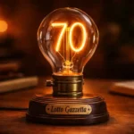 Il Consiglio del Giorno di Gino Pinna: Doppio Ambetto, Record Storici su Genova e Milano - Lampadina vintage accesa con il numero 70 che simboleggia l'idea vincente.