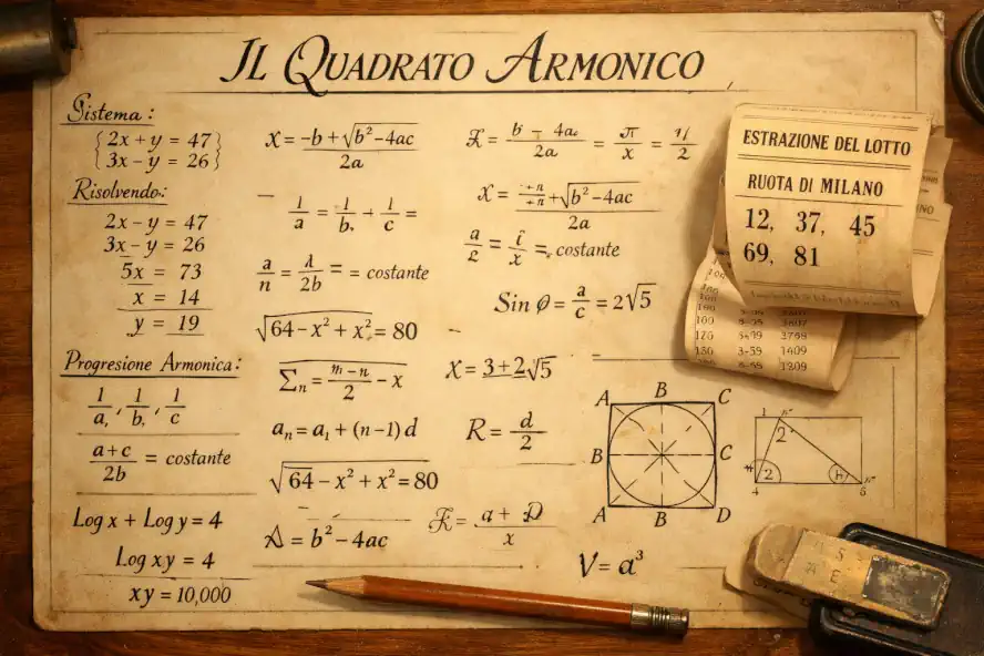 Fabarri e l'Integrazione Armonica: Analisi del Quadrato Perfetto 6 Fabarri e l'Integrazione Armonica: Analisi del Quadrato Perfetto