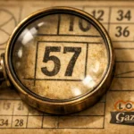 Analisi Lotto 17 Gennaio 2026 - La Lente del Saggio e il 33 - Dettaglio numero 57 con lente