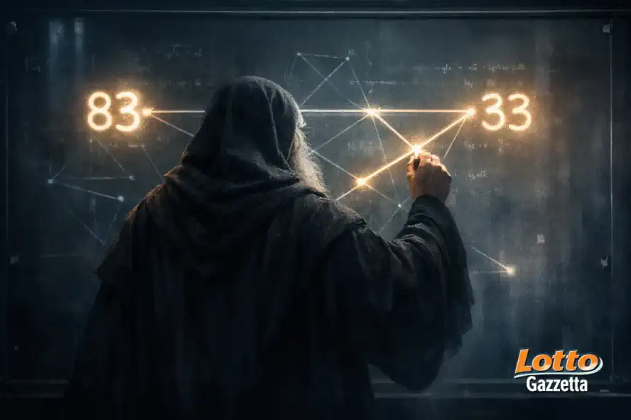 Analisi Lotto 17 Gennaio 2026 - La Lente del Saggio e il 33 - Il Saggio traccia linee geometriche
