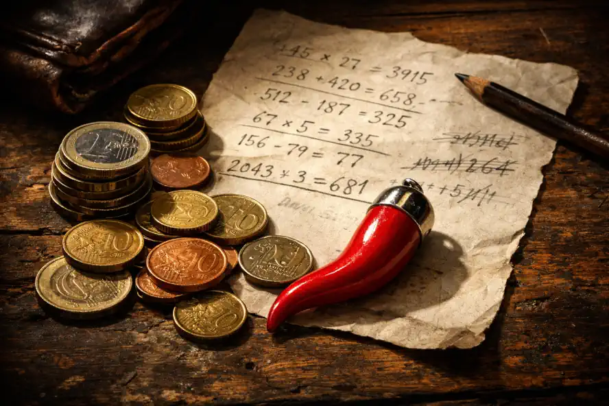 Ciclica Periodica Gennaio: Il Metodo su Milano e Torino 9 Composizione fortuna lotto con monete cornetto e calcoli matematici.