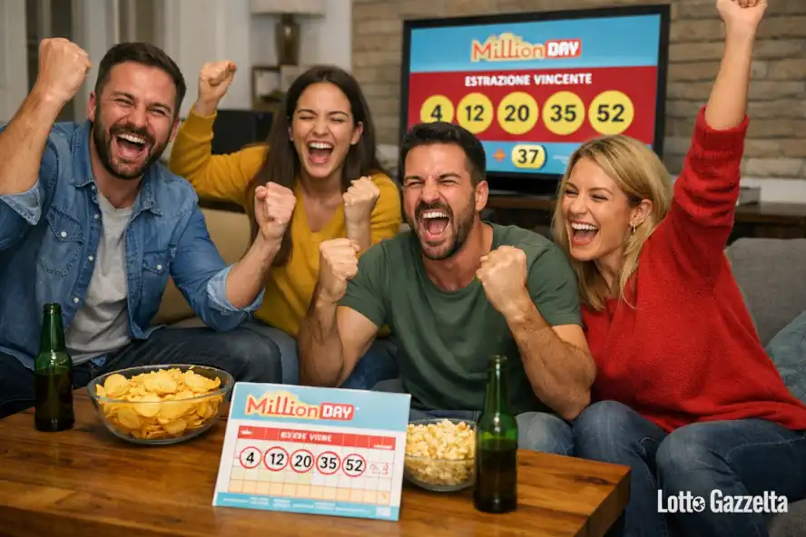 MillionDay e MillionDayExtra di oggi 07/01/2026 3 MillionDay e MillionDayExtra di oggi 07/01/2026