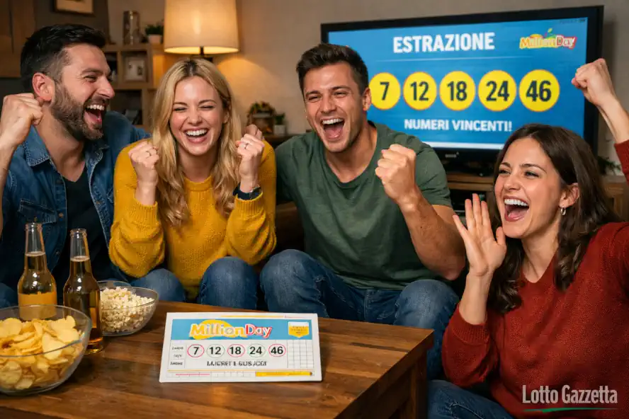 MillionDay e MillionDayExtra di oggi 20/01/2026