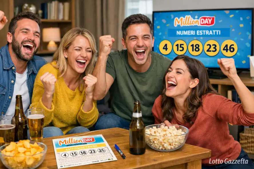 MillionDay e MillionDayExtra di oggi 27/01/2026