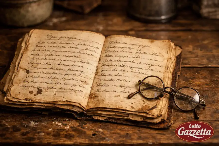 Il Quaderno della Nonna dettaglio delle pagine scritte a mano