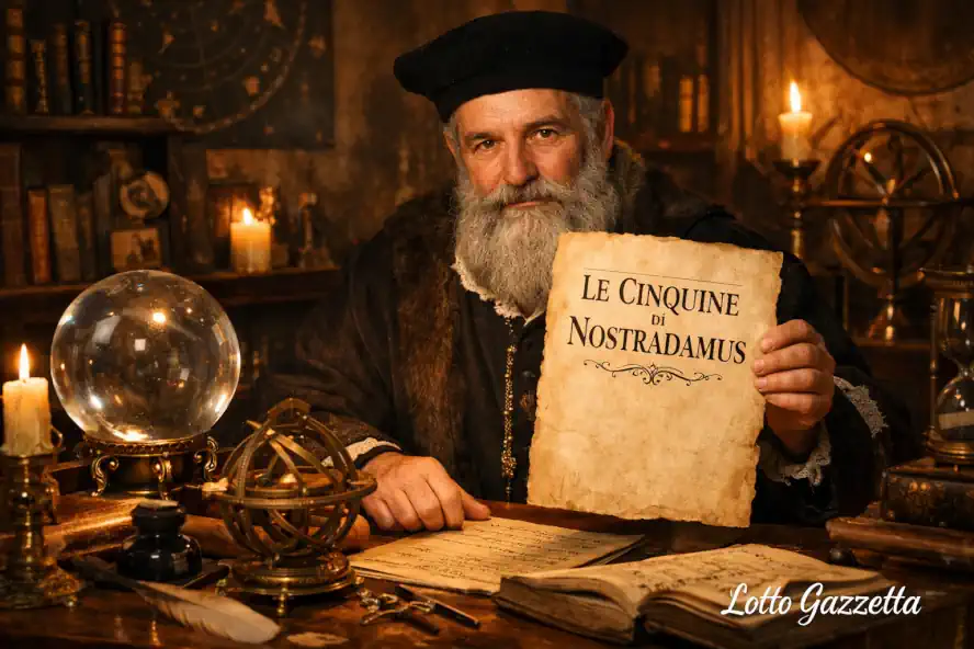 Le cinquine di NOSTRADAMUS del 10/01/2026