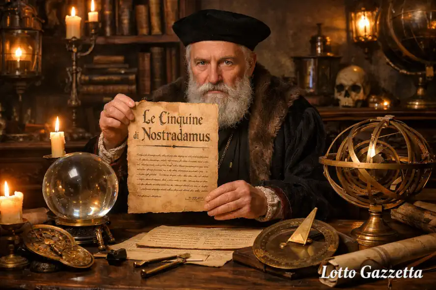 Le cinquine di NOSTRADAMUS del 15/01/2026