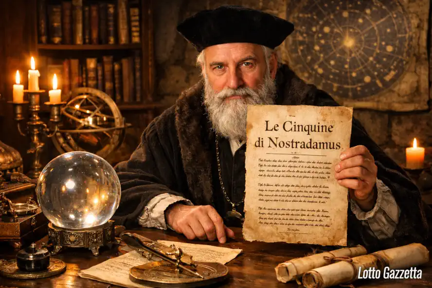 Le cinquine di NOSTRADAMUS del 23/01/2026