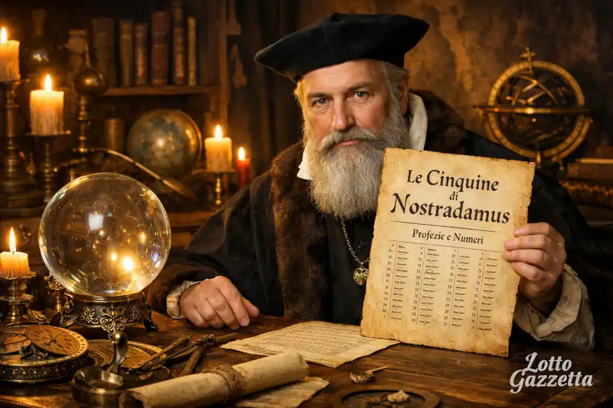 Le cinquine di NOSTRADAMUS del 29/01/2026