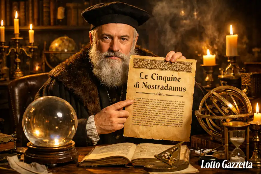 Le cinquine di NOSTRADAMUS del 30/01/2026 4 Le cinquine di NOSTRADAMUS del 30/01/2026