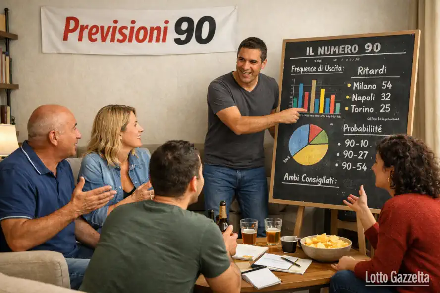 Previsioni Lotto con il 90 del 16/01/2026 4 Previsioni Lotto con il 90 del 16/01/2026