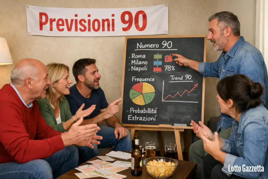 Previsioni Lotto con il 90 del 17/01/2026