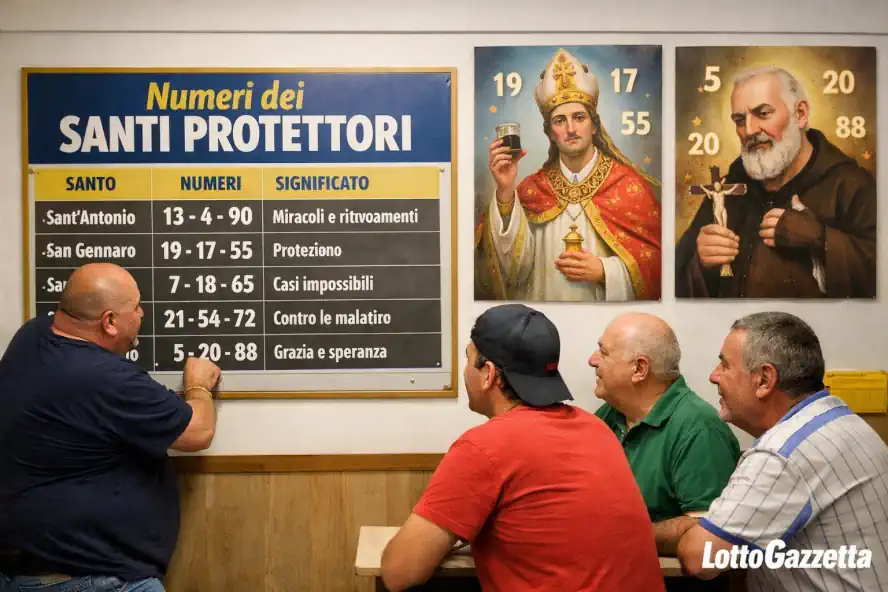 Numeri del Santo Protettore del 09/01/2026 4 Numeri del Santo Protettore del 09/01/2026