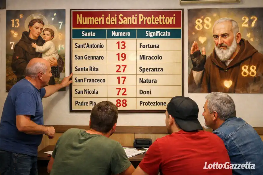 Numeri del Santo Protettore del 10/01/2026
