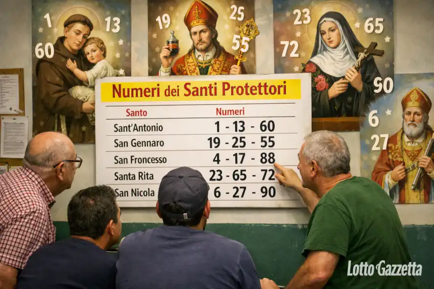 Numeri del Santo Protettore del 17/01/2026