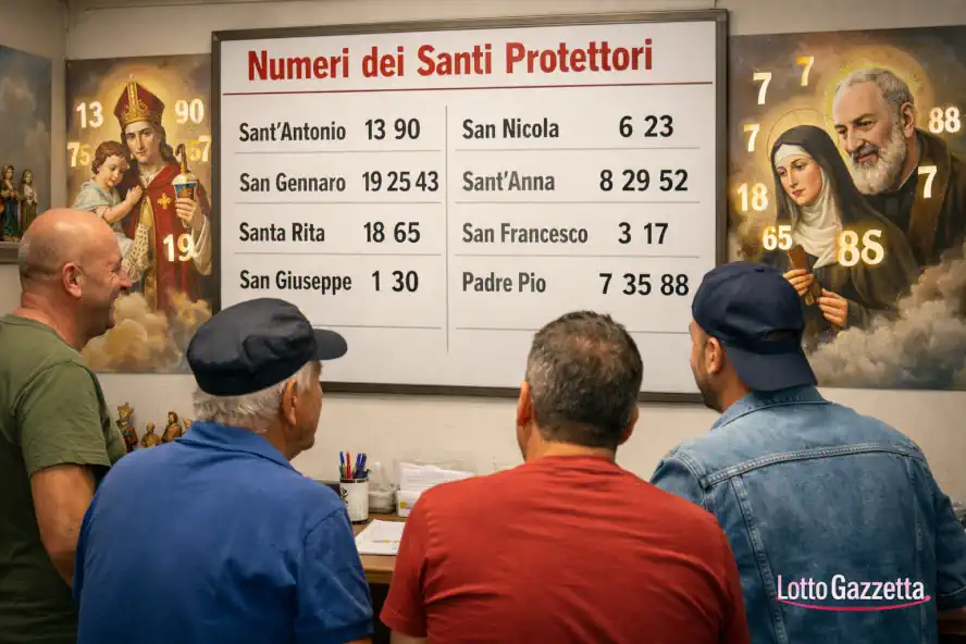 Numeri del Santo Protettore del 20/01/2026