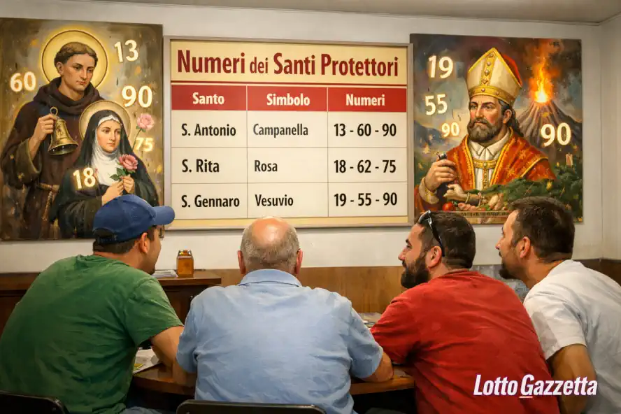 Numeri del Santo Protettore del 27/01/2026