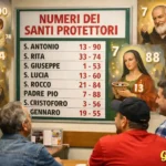 Numeri del Santo Protettore del 30/01/2026