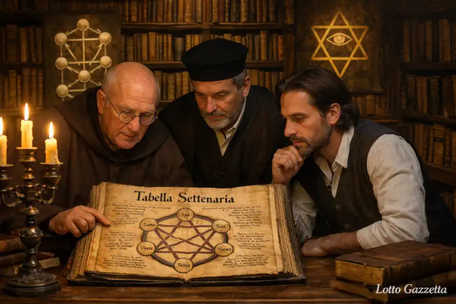 La Tabella SETTENARIA per il 09/01/2026 8 La Tabella SETTENARIA per il 09/01/2026