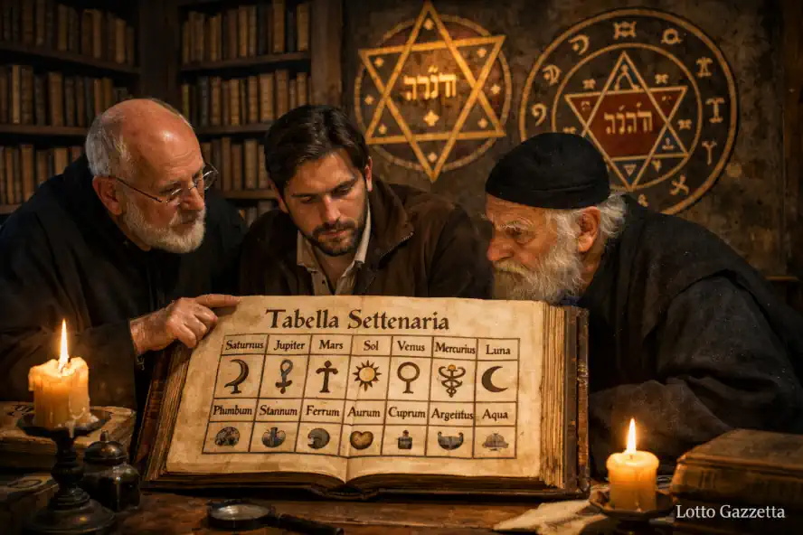 La Tabella SETTENARIA per il 15/01/2026