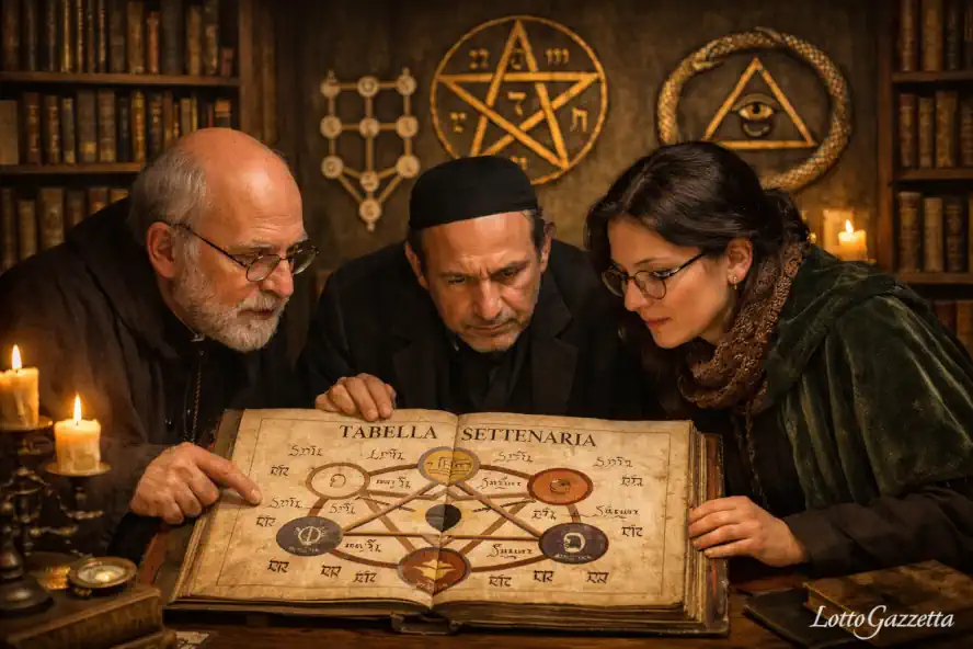 La Tabella SETTENARIA per il 17/01/2026