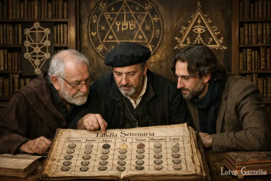 La Tabella SETTENARIA per il 18/01/2026