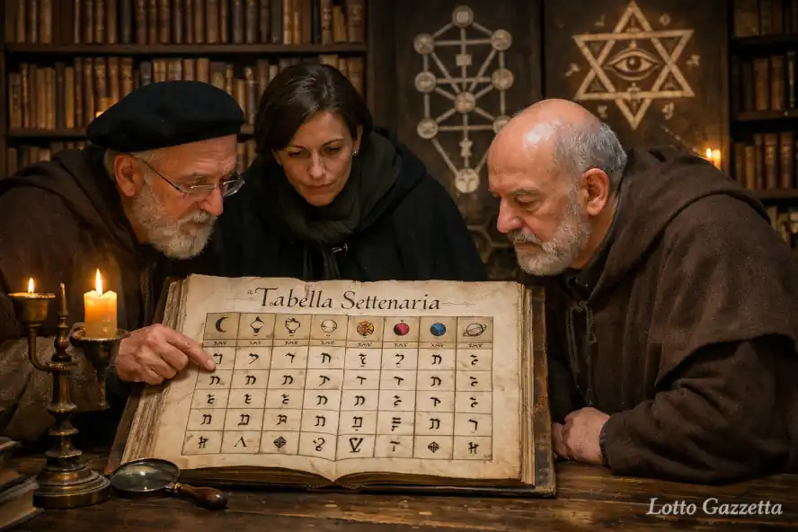 La Tabella SETTENARIA per il 24/01/2026 7 La Tabella SETTENARIA per il 24/01/2026