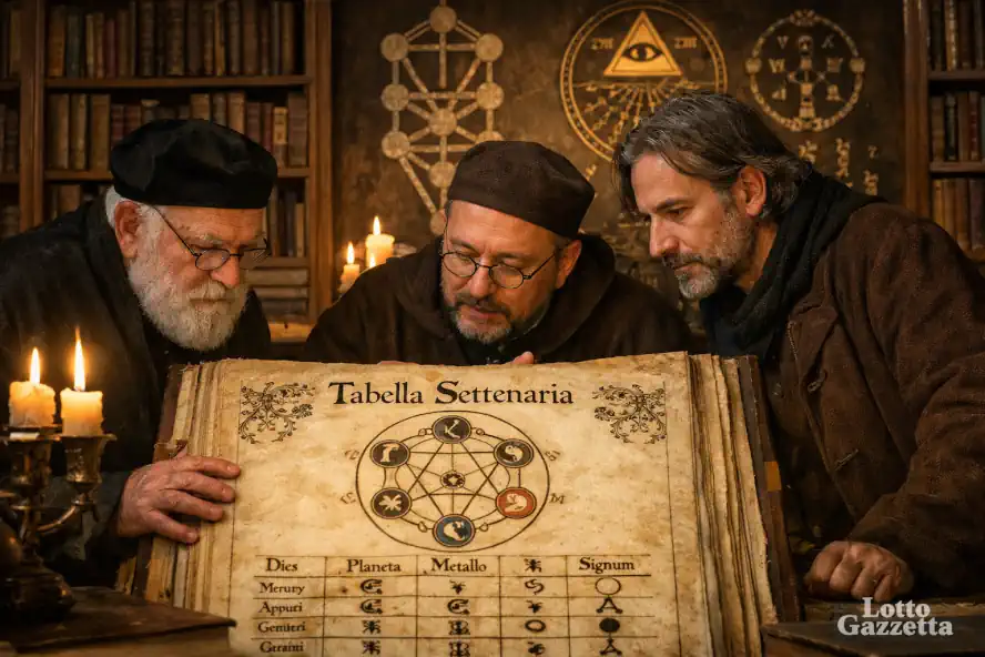 La Tabella SETTENARIA per il 30/01/2026