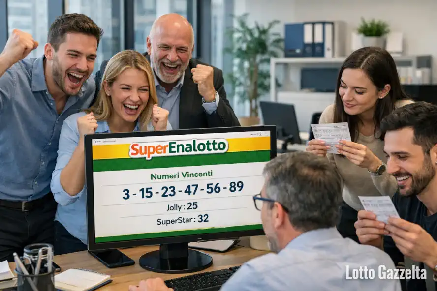 Estrazioni Superenalotto del 13/01/2026