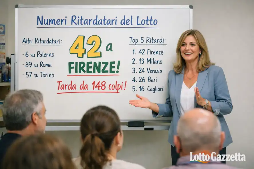 I Top 5 Ritardatari del 09/01/2026