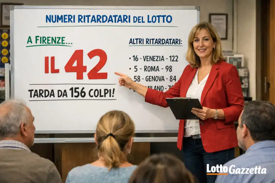 I Top 5 Ritardatari del 23/01/2026