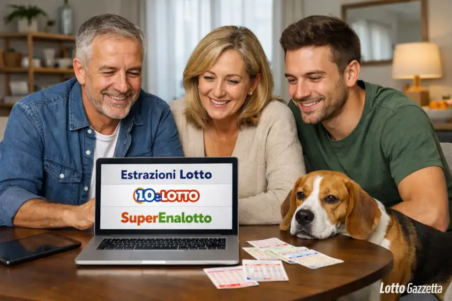 Lotto 10eLotto Superenalotto di 07/01/2026
