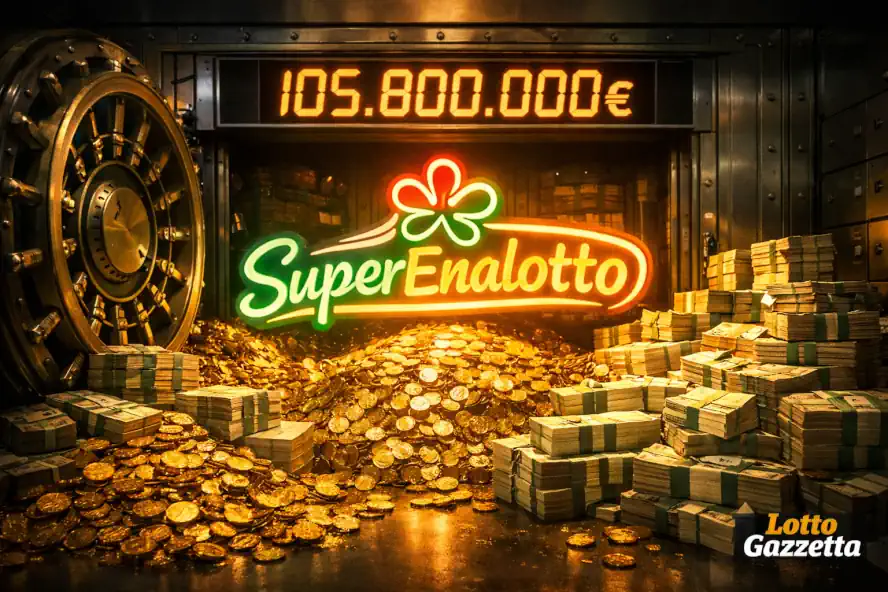 Vincite Lotto e Previsioni: Estrazione del 13 Gennaio 2026 8 Estrazione del 13 Gennaio 2026: Vincite e Previsioni di Gino Pinna - Jackpot SuperEnalotto da 105 milioni.