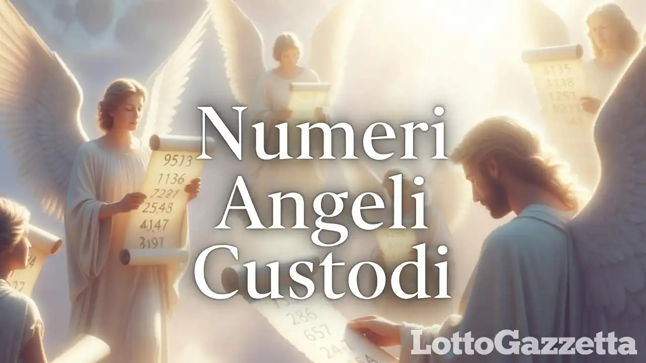 NUMERI DEGLI ANGELI CUSTODI del 06/02/2026